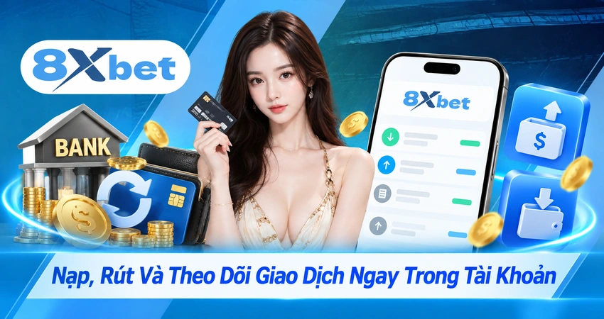 Nạp rút và theo dõi giao dịch 8xbet